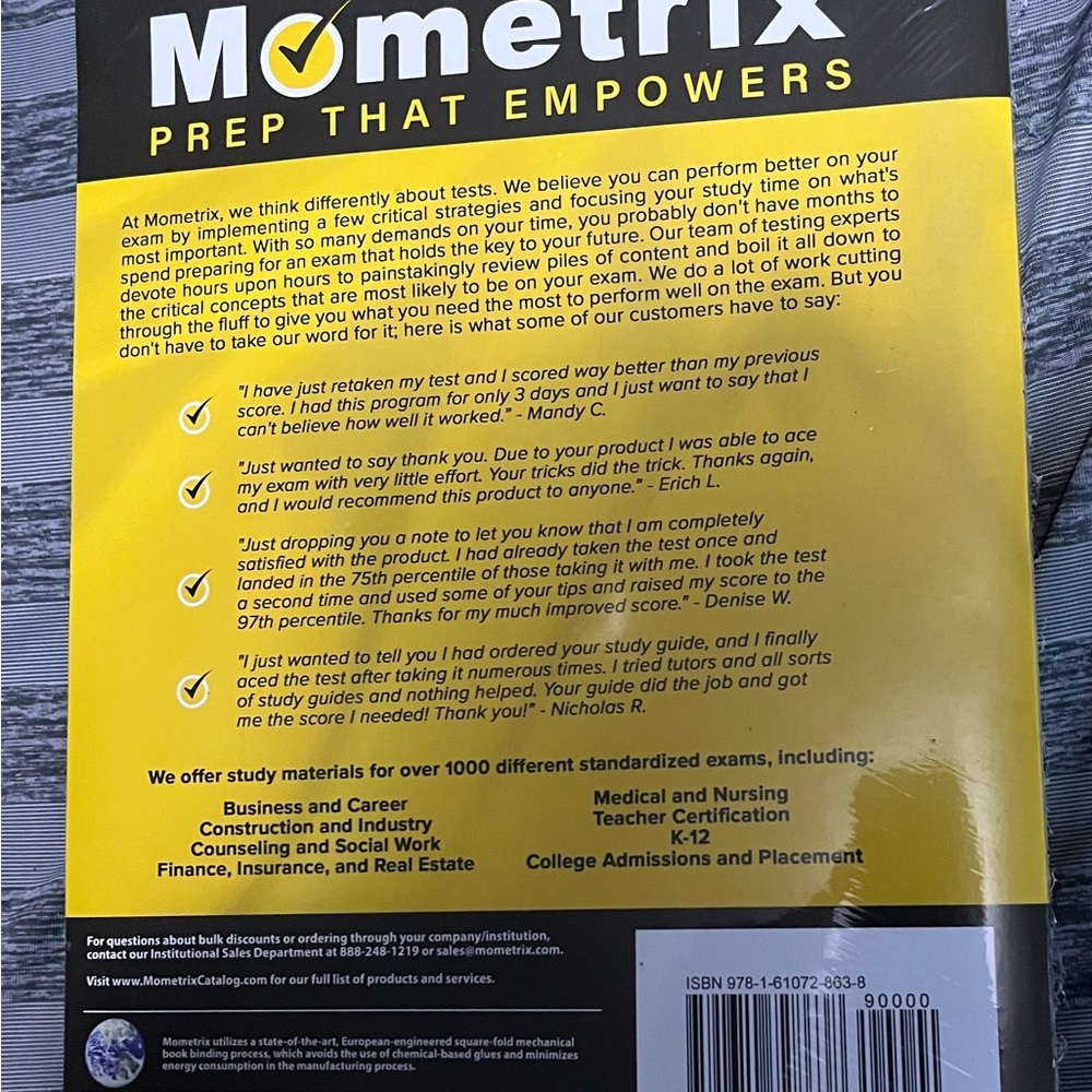 Mometrix Test Preparation Series 66 Exam Secrets study guide. New in plastic